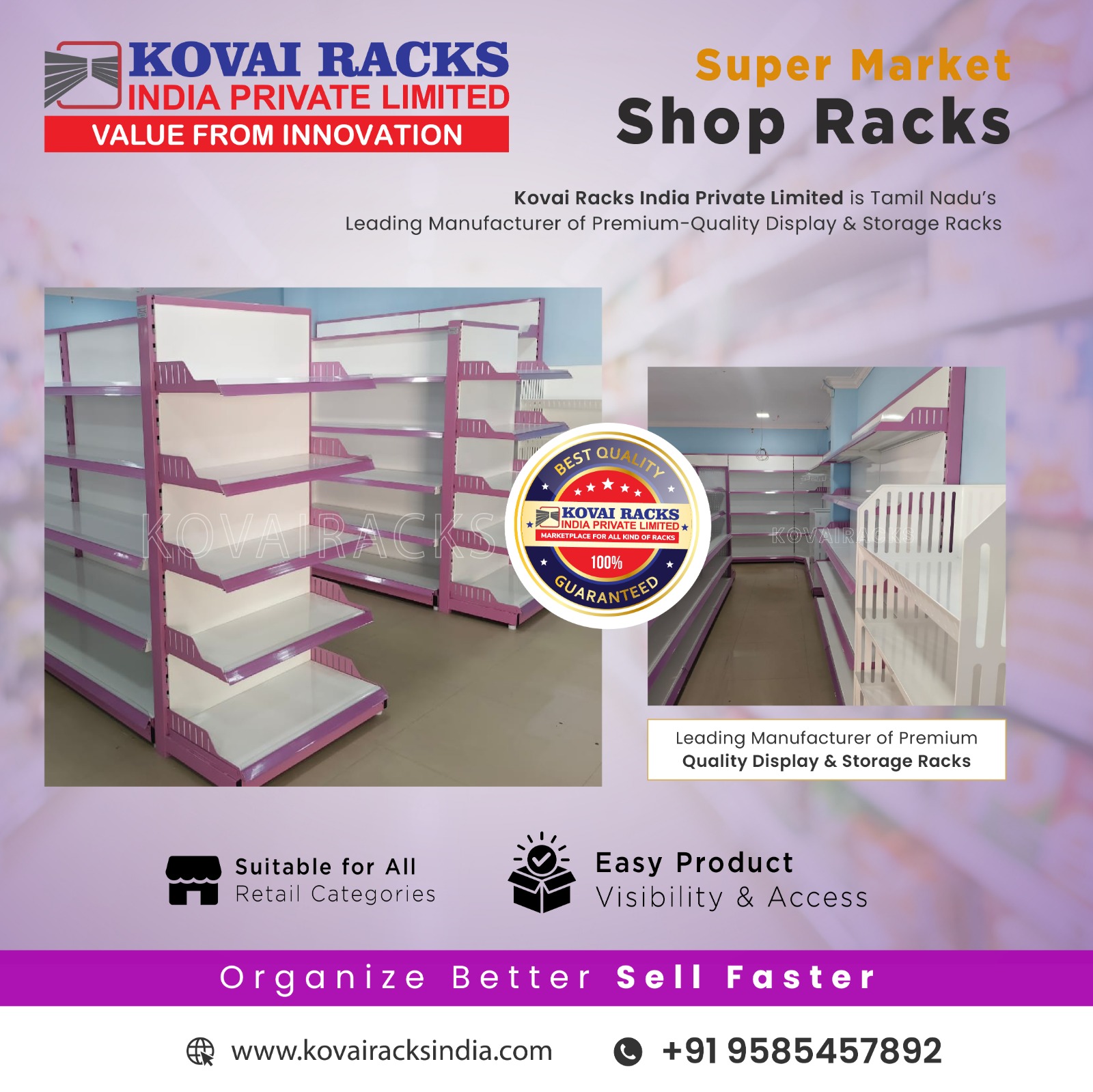 Retail Display Stand Rack